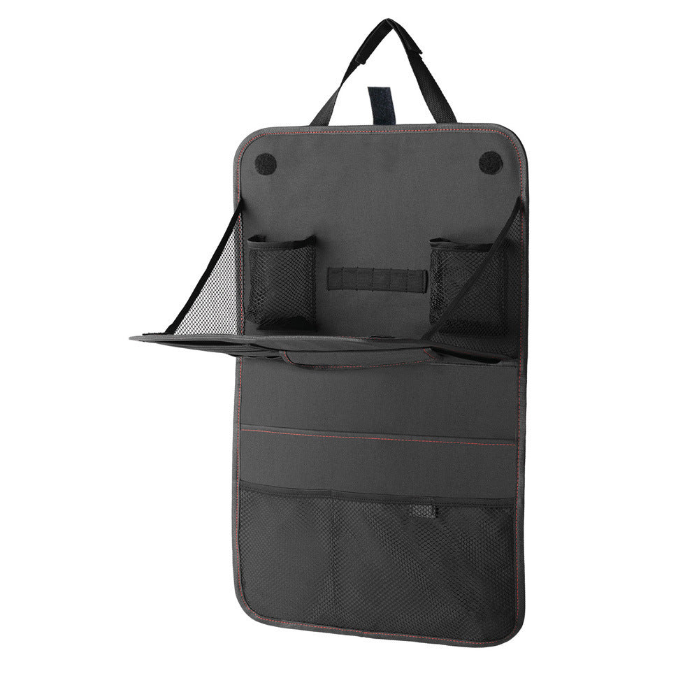 Car Seat Back Storage Bag Car Organizer Bag Foldable Dining Table
