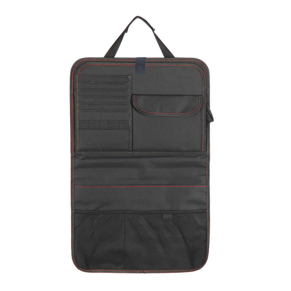 Car Seat Back Storage Bag Car Organizer Bag Foldable Dining Table